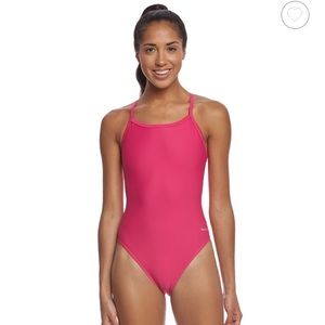 NWOT hot pink one piece swimsuit